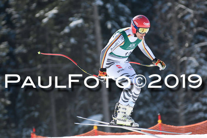 FIS, Int. Dt. Jugendmeisterschaft Abfahrt, Damen + Herren, 20.03.2019