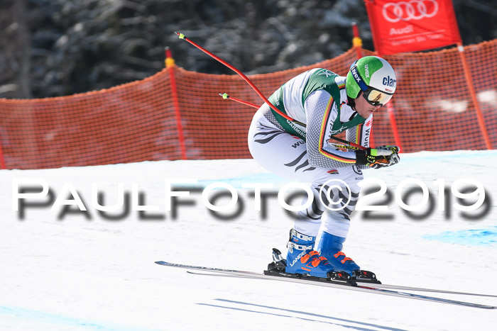 FIS, Int. Dt. Jugendmeisterschaft Abfahrt, Damen + Herren, 20.03.2019