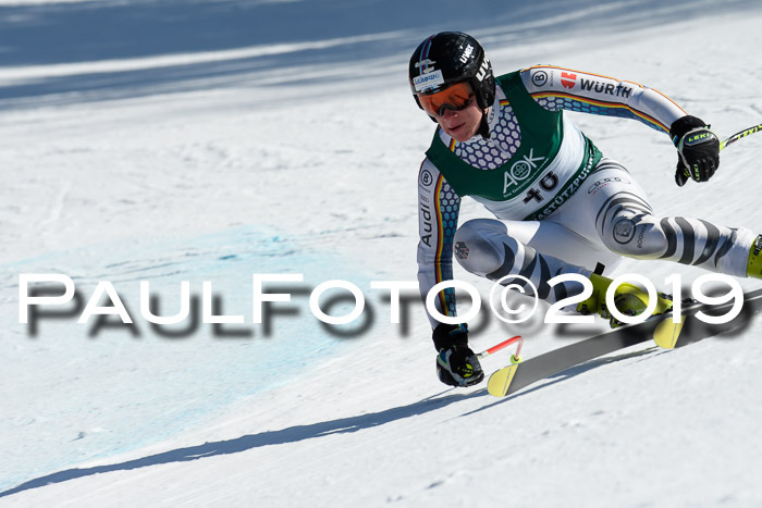 FIS, Int. Dt. Jugendmeisterschaft Abfahrt, Damen + Herren, 20.03.2019