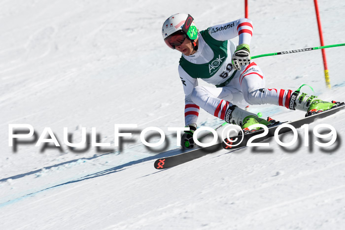 FIS, Int. Dt. Jugendmeisterschaft Abfahrt, Damen + Herren, 20.03.2019