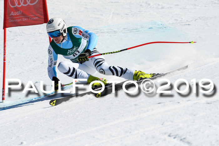 FIS, Int. Dt. Jugendmeisterschaft Abfahrt, Damen + Herren, 20.03.2019