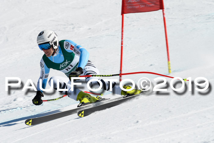 FIS, Int. Dt. Jugendmeisterschaft Abfahrt, Damen + Herren, 20.03.2019
