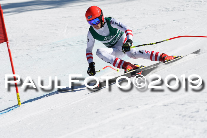 FIS, Int. Dt. Jugendmeisterschaft Abfahrt, Damen + Herren, 20.03.2019