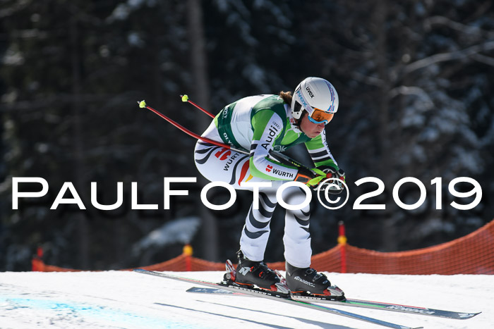 FIS, Int. Dt. Jugendmeisterschaft Abfahrt, Damen + Herren, 20.03.2019