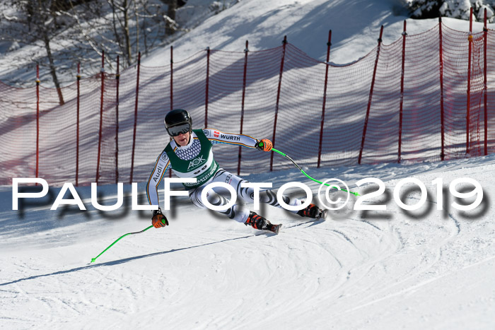 FIS, Int. Dt. Jugendmeisterschaft Abfahrt, Damen + Herren, 20.03.2019