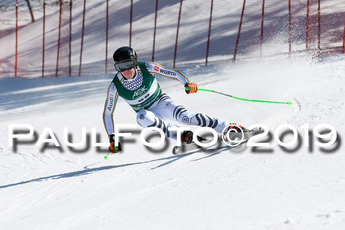 FIS, Int. Dt. Jugendmeisterschaft Abfahrt, Damen + Herren, 20.03.2019