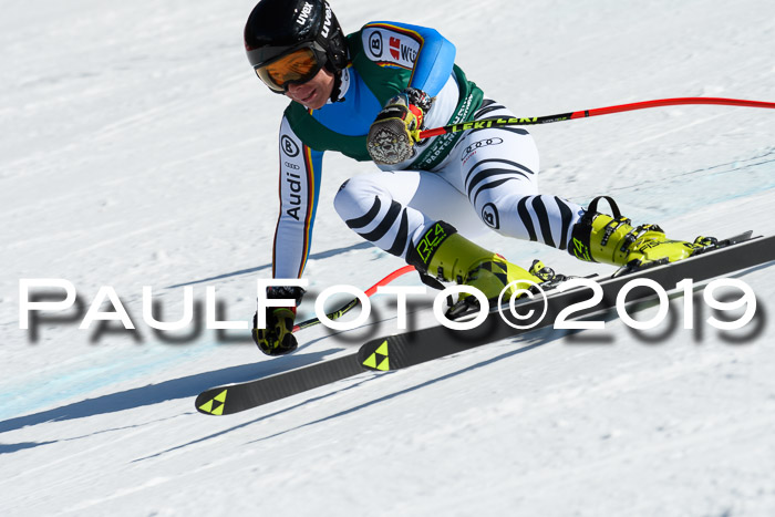 FIS, Int. Dt. Jugendmeisterschaft Abfahrt, Damen + Herren, 20.03.2019