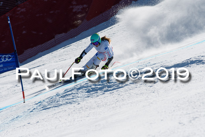 NJC Super-G, Damen + Herren, 21.03.2019