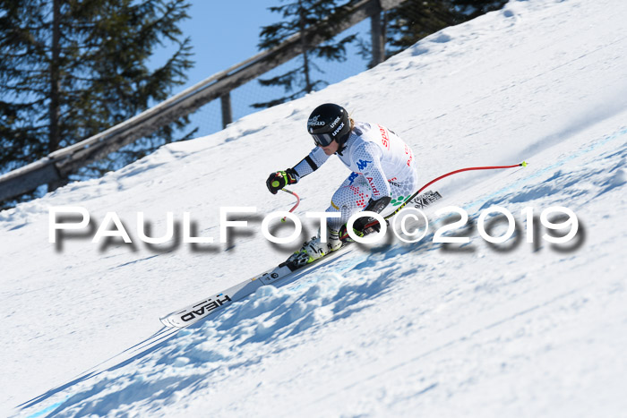 NJC Super-G, Damen + Herren, 21.03.2019