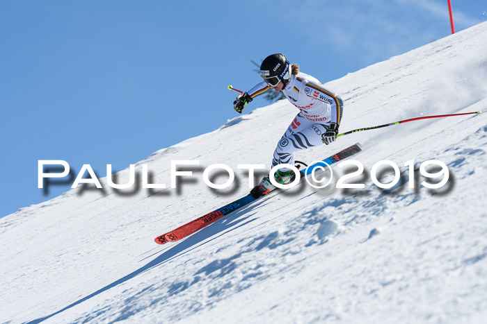 NJC Super-G, Damen + Herren, 21.03.2019