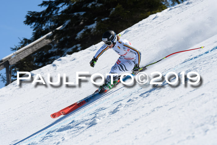NJC Super-G, Damen + Herren, 21.03.2019