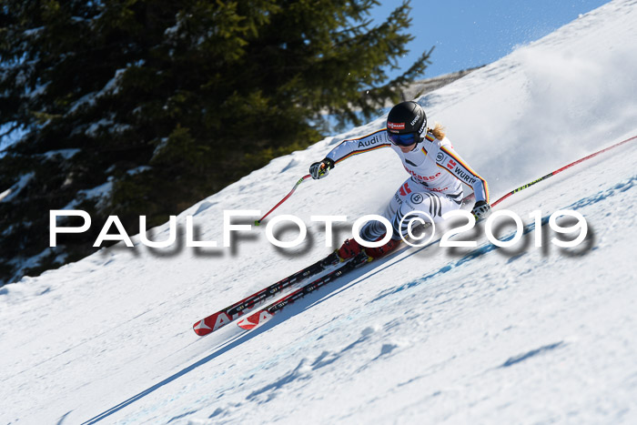 NJC Super-G, Damen + Herren, 21.03.2019
