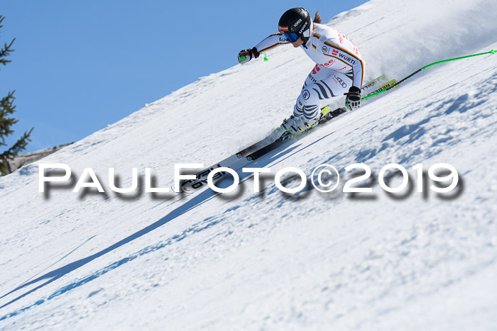 NJC Super-G, Damen + Herren, 21.03.2019