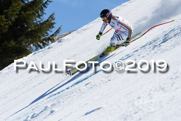 NJC Super-G, Damen + Herren, 21.03.2019