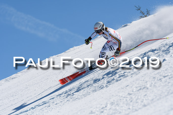 NJC Super-G, Damen + Herren, 21.03.2019