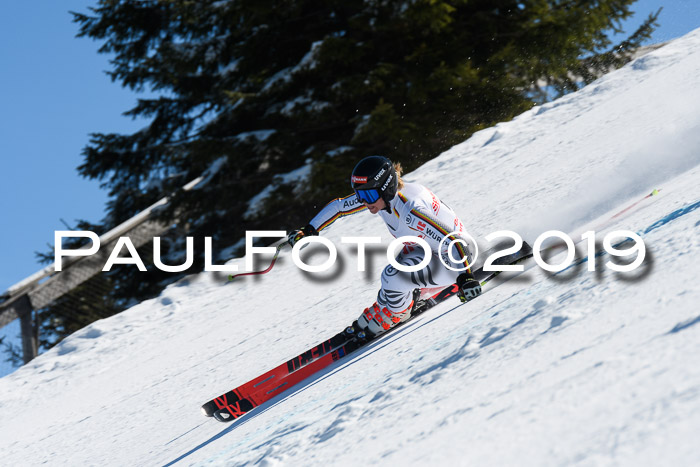 NJC Super-G, Damen + Herren, 21.03.2019