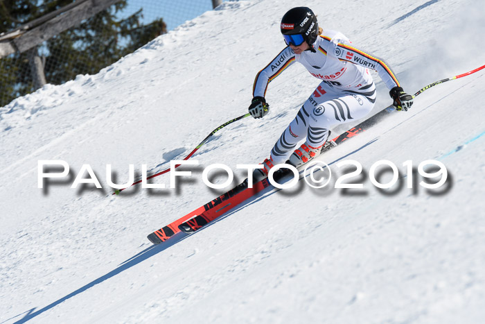 NJC Super-G, Damen + Herren, 21.03.2019