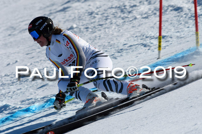NJC Super-G, Damen + Herren, 21.03.2019