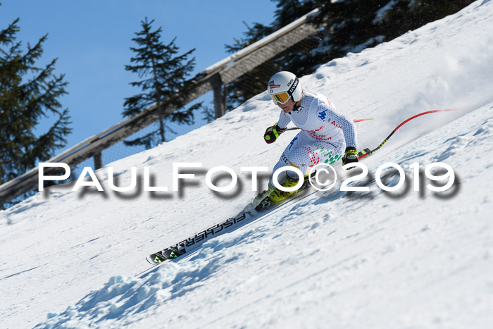 NJC Super-G, Damen + Herren, 21.03.2019