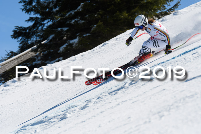 NJC Super-G, Damen + Herren, 21.03.2019