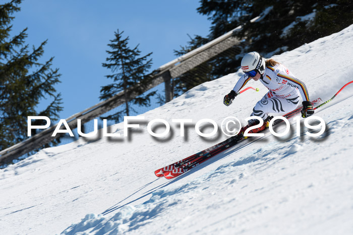 NJC Super-G, Damen + Herren, 21.03.2019