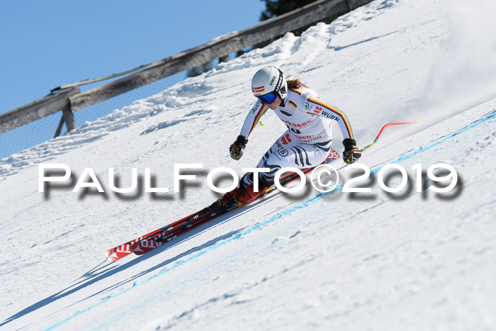 NJC Super-G, Damen + Herren, 21.03.2019