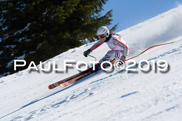 NJC Super-G, Damen + Herren, 21.03.2019