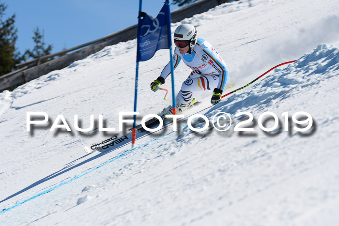 NJC Super-G, Damen + Herren, 21.03.2019