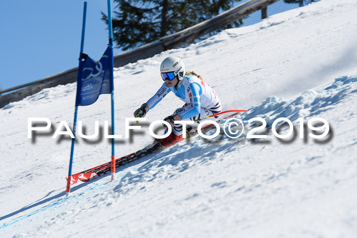 NJC Super-G, Damen + Herren, 21.03.2019