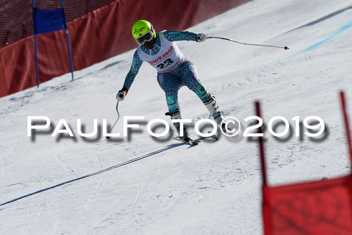 NJC Super-G, Damen + Herren, 21.03.2019