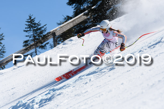 NJC Super-G, Damen + Herren, 21.03.2019