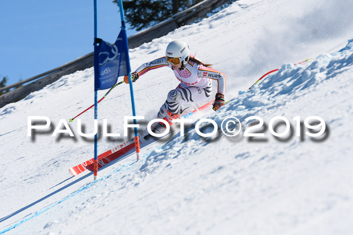 NJC Super-G, Damen + Herren, 21.03.2019