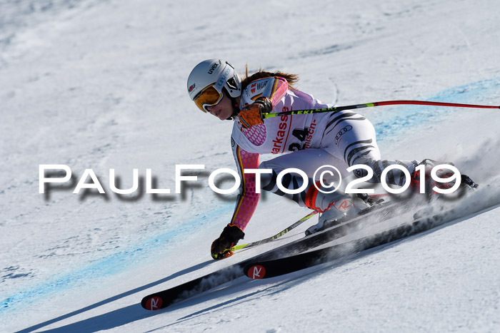 NJC Super-G, Damen + Herren, 21.03.2019