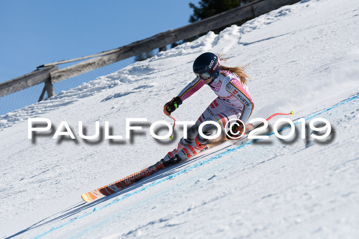 NJC Super-G, Damen + Herren, 21.03.2019