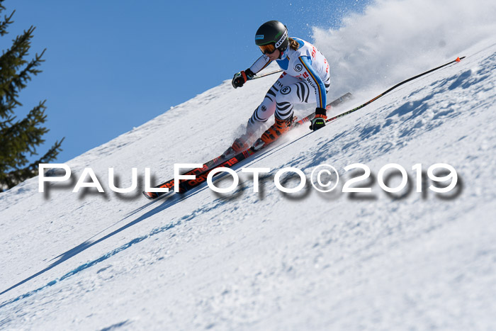 NJC Super-G, Damen + Herren, 21.03.2019