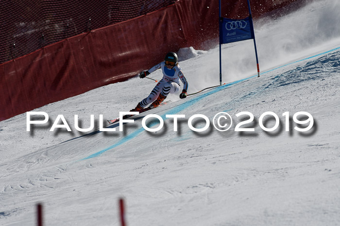 NJC Super-G, Damen + Herren, 21.03.2019