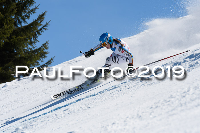 NJC Super-G, Damen + Herren, 21.03.2019