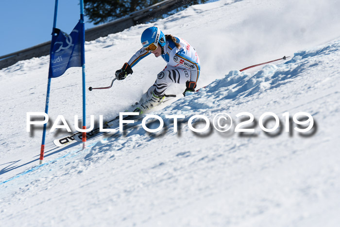 NJC Super-G, Damen + Herren, 21.03.2019