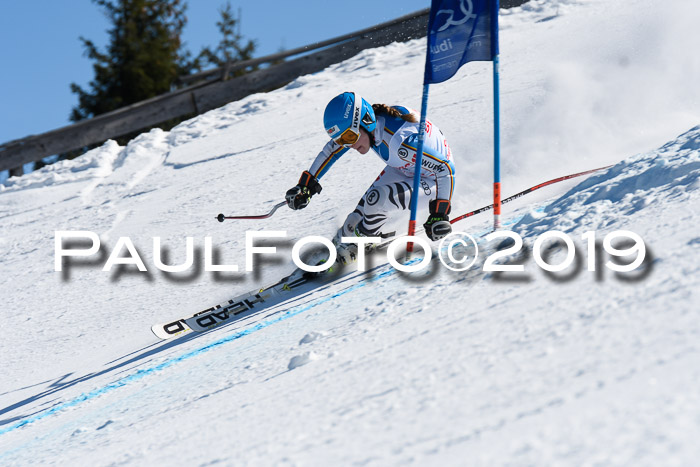 NJC Super-G, Damen + Herren, 21.03.2019