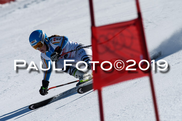 NJC Super-G, Damen + Herren, 21.03.2019