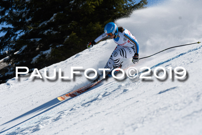 NJC Super-G, Damen + Herren, 21.03.2019