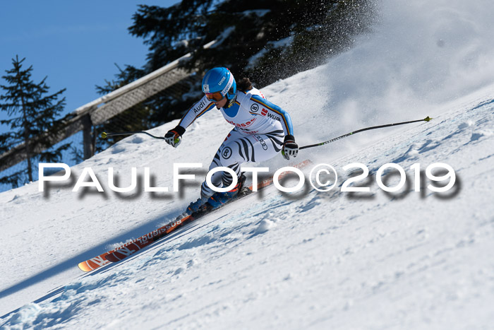 NJC Super-G, Damen + Herren, 21.03.2019