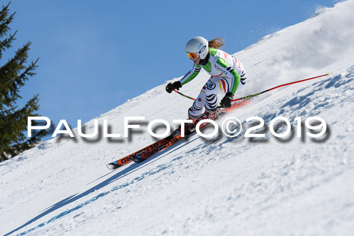 NJC Super-G, Damen + Herren, 21.03.2019