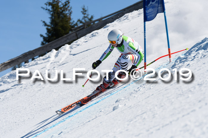 NJC Super-G, Damen + Herren, 21.03.2019