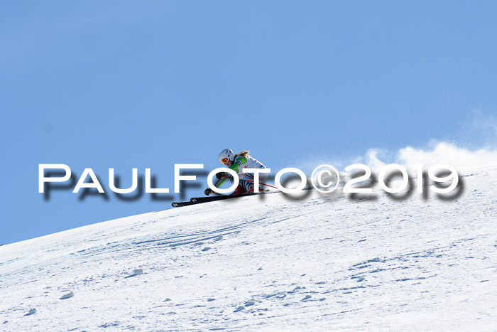 NJC Super-G, Damen + Herren, 21.03.2019