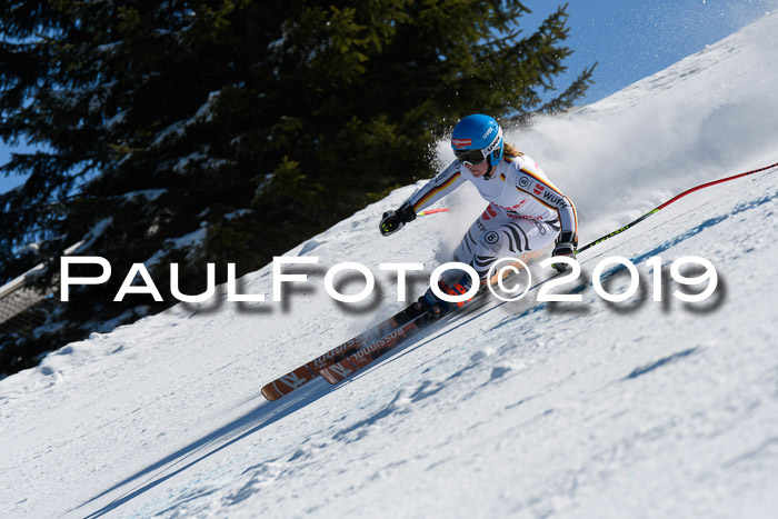NJC Super-G, Damen + Herren, 21.03.2019