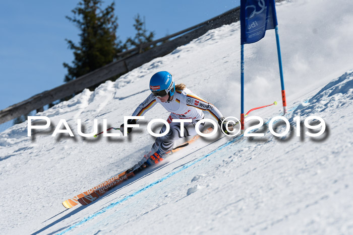 NJC Super-G, Damen + Herren, 21.03.2019