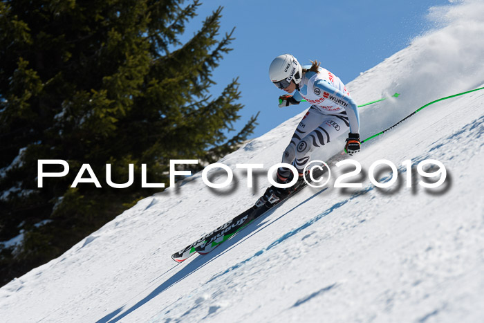 NJC Super-G, Damen + Herren, 21.03.2019
