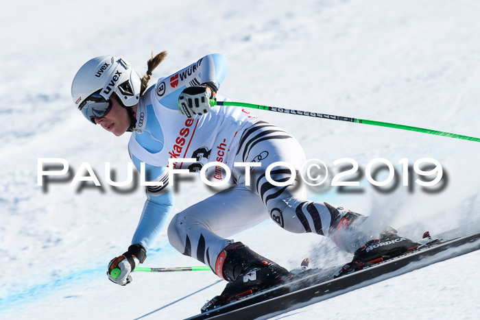 NJC Super-G, Damen + Herren, 21.03.2019