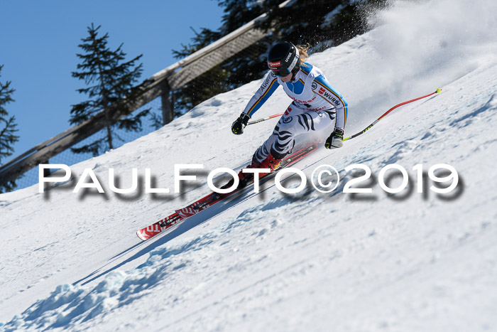 NJC Super-G, Damen + Herren, 21.03.2019